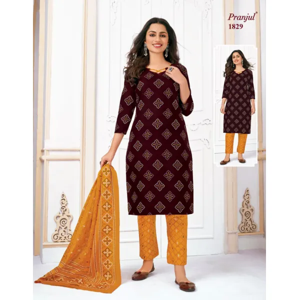 Unstitched Cotton Dress Material in Porbandar, Unstitched Cotton Dress  Material Manufacturers