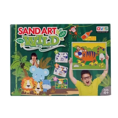 AVIS Sand art wild animals craft kits
