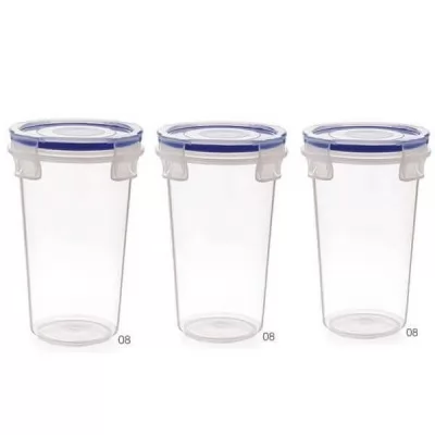 Aristo Lock And Fresh 08 Airtight Container 440ml set of 3
