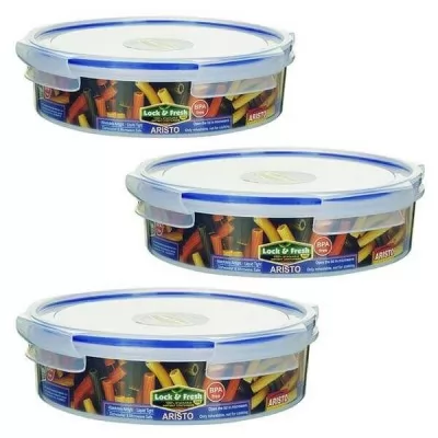 Aristo Lock And Fresh 1000 Airtight Container 1300ml set of 3