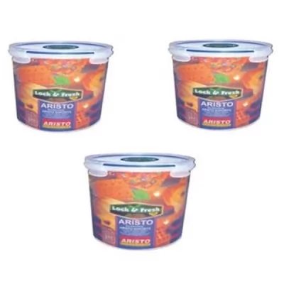 Aristo Lock And Fresh 120 Airtight Container 2100ml set of 3