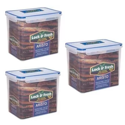 Aristo Lock And Fresh 304 Airtight Container 4400ml set of 3