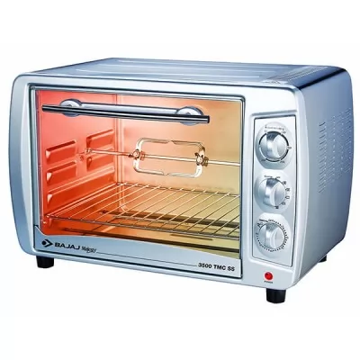 Bajaj 3500 TMCSS 35L Oven Toaster Grill Silver
