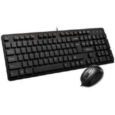 Circle C 43 Simi Multimedia Keyboard And Mouse Combo Black