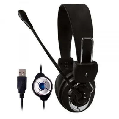 Circle Concerto 201 Multimedia Headphones With Mic Black