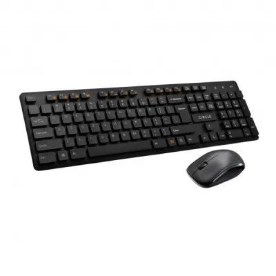 Circle Rover Over A7 Wireless Keyboard And Mouse Combo Black
