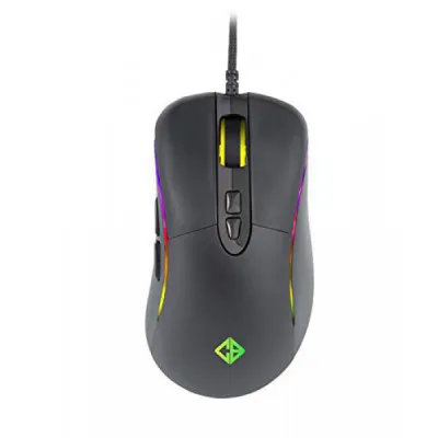 Cosmic Byte Equinox Alpha 5000DPI 7 Button Gaming Mouse Pixart PMW3325 Sensor Spectra RGB With Software Black