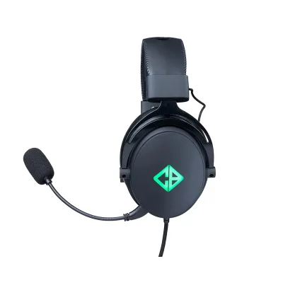 Cosmic Byte Equinox Phobos 7.1 RGB Dual Input USB 3.5mm Gaming Headset with Detachable Microphone with Carrying case and Software Black