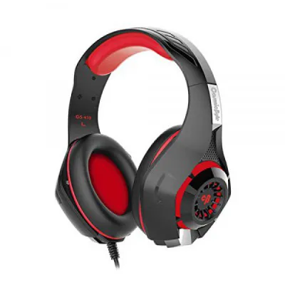Cosmic Byte GS410 Headphones With Mic And For PS5 PS4 Xbox One Laptop PC iPhone And Android Phones Black And Red