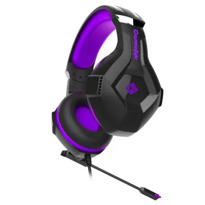 Cosmic Byte H11 Gaming Headset With Microphone Black And Purple
