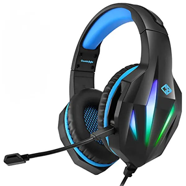 Rgb gaming best sale headphones with mic