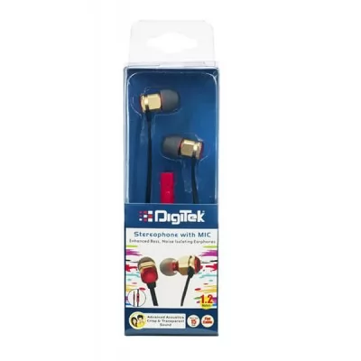 Digitek Stereophone DE-401 Red
