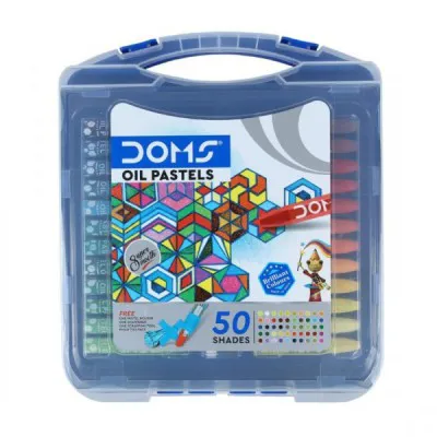 Doms Hexagonal Oil Pastels 50 Shades