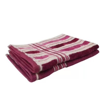 Euro Spa 2 Piece Hand Towel Purple