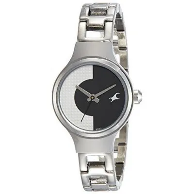 Fastrack Analog Black Dial Womens Watch 6134SM01