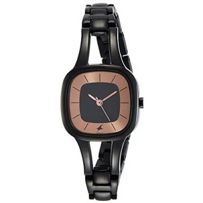 Fastrack Analog Black Dial Womens Watch 6147NM01