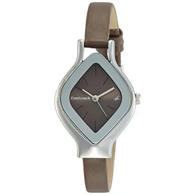 Fastrack Analog Brown Dial Womens Watch 6109SL02