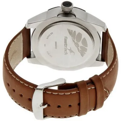 Fastrack Analog Silver Dial Mens Watch 3099SL01