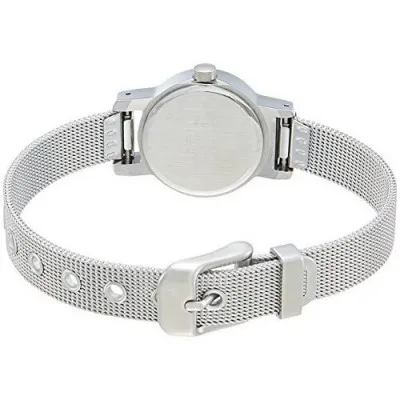 Fastrack Analog Silver Dial Womens Watch 2298SM01