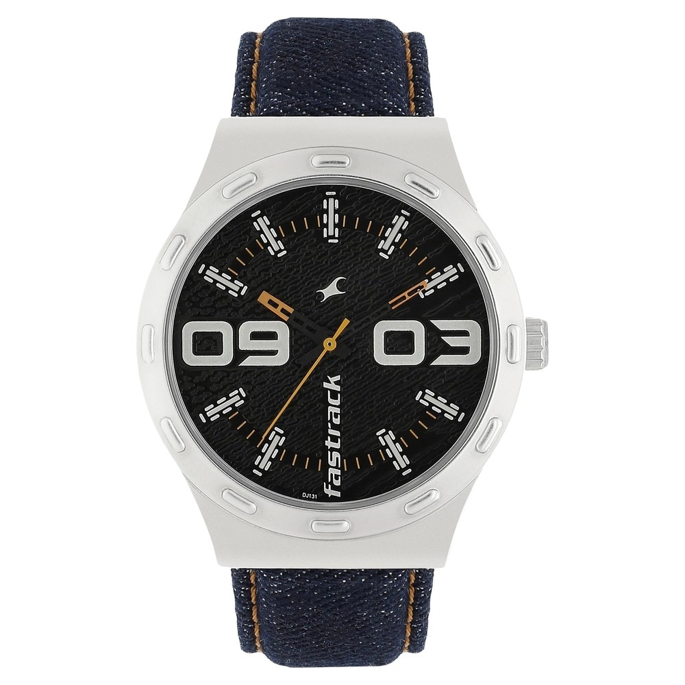 Fastrack Denim Analog White Dial Men's Watch-NN3189KM01 | Watches for men,  White dial, Analog