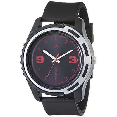 Fastrack Casual Analog Black Dial Mens Watch 3114PP03