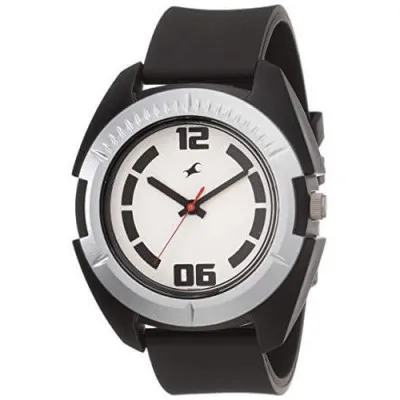 Fastrack Casual Analog White Dial Mens Watch 3116PP02
