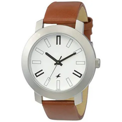 Fastrack Casual Analog White Dial Watch 3120SL01