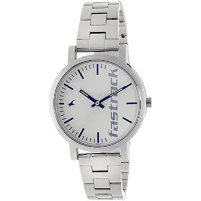 Fastrack Fundamentals Analog White Dial Womens Watch 68010SM01