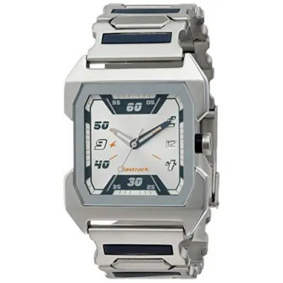 Fastrack Party Analog Silver Dial Mens Watch 1474SM01