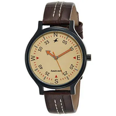 Fastrack Road Trip Analog Brown Dial Womens Watch 6189NL02