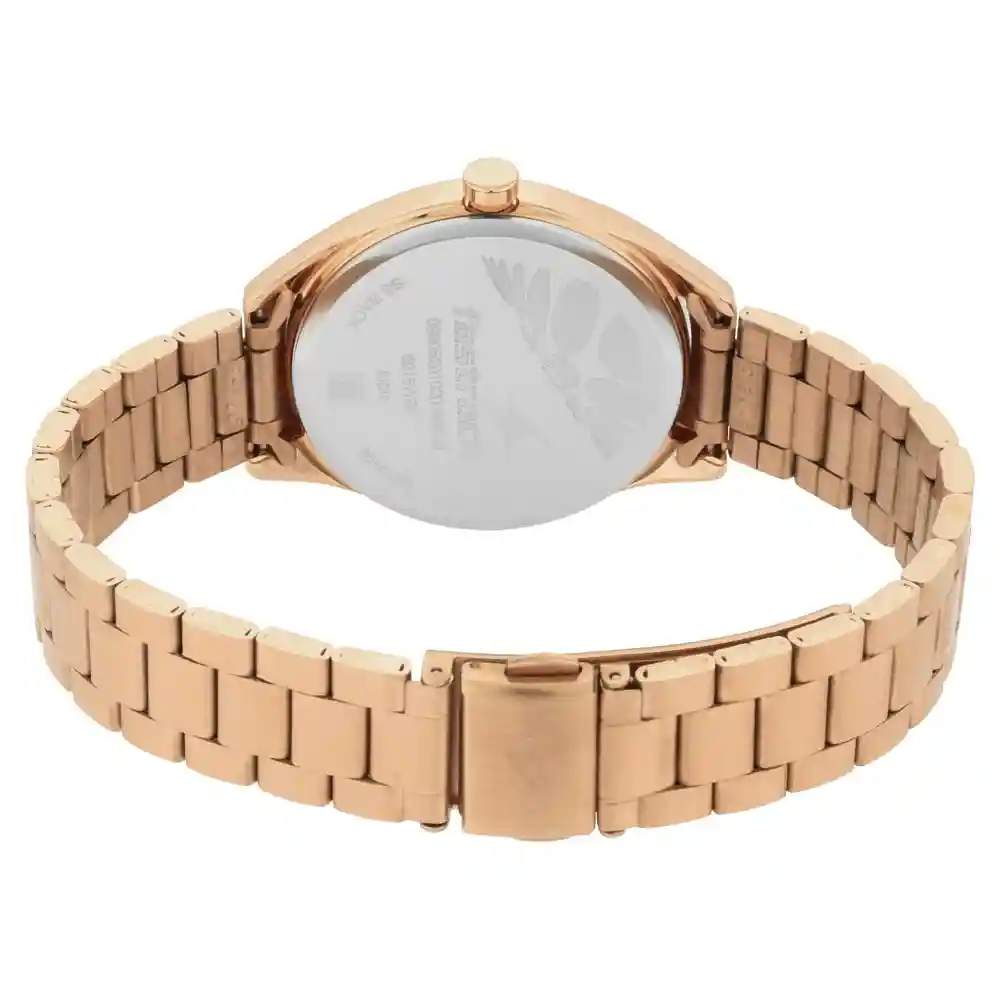 Fastrack Rose Gold Dial Analog Watch 6215WM01