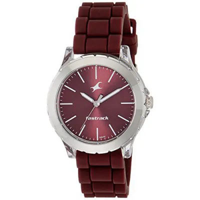 Fastrack Trendies Analog Red Dial Womens Watch 68009PP06