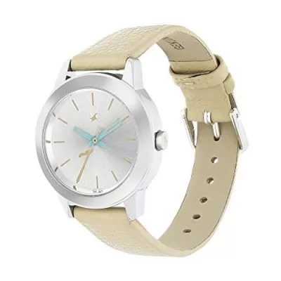 Fastrack Tropical Waters Analog White Dial Womens Watch 68008SL08
