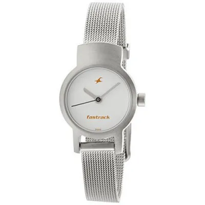 Fastrack Upgrade Core Analog White Dial Womens Watch 2298SM02