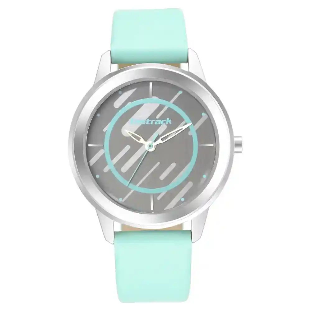 Fastrack Wear Your Look With Grey Dial Leather Watch 6246SL01