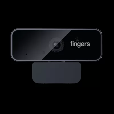 Fingers 1080 Hi-Res Webcam With 1080p Wide Angle Lens And Built-in Mic for PC Desktops and Laptops