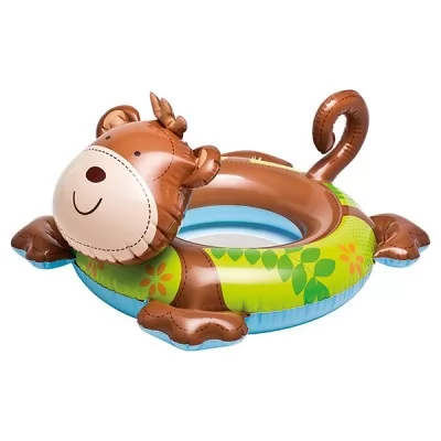 Intex Inflatable Animal Pool Ring 58221 Monkey