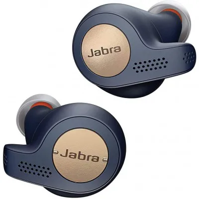 Jabra Elite Active 65t Alexa Enabled True Wireless Sports Earbuds Copper Blue