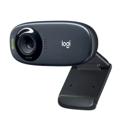 Logitech C310 HD Webcam Black
