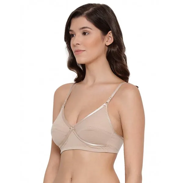 Buy Lux Lyra 502 Soft Cup Underwired Bra 32 Skin Online at Low Prices in  India at