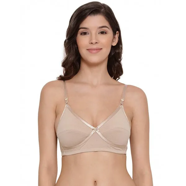 Buy Lux Lyra 502 Soft Cup Underwired Bra 36 Skin Online at Low