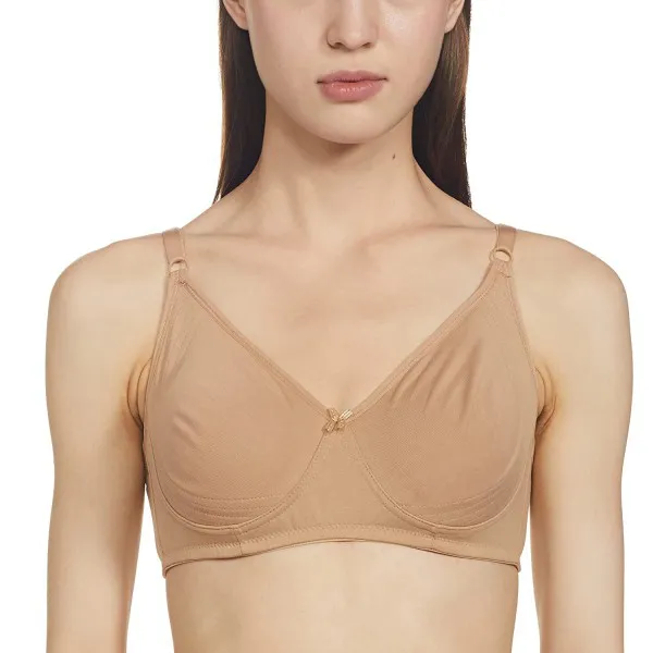Buy Lux Lyra 513 Moulded Encircled Bra 32 Skin Online at Low Prices in  India at