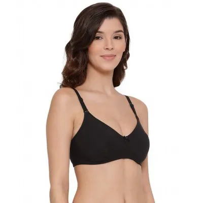 Buy Lux Lyra 514 Non Padded Secret Support Full Coverage Bra 36 Black  Online at Low Prices in India at
