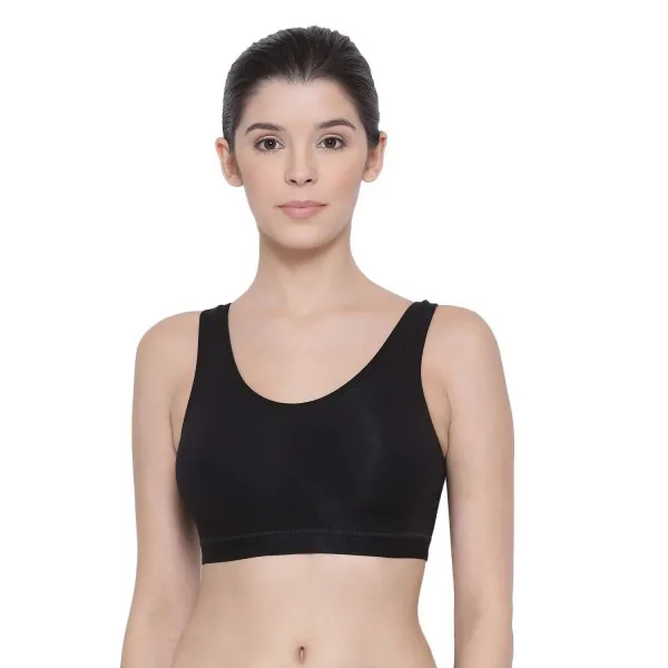 Buy Lux Lyra 531 Non Padded Sports Bra 30 Black Online at Low Prices in  India at