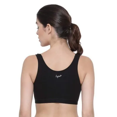 Buy Lux Lyra 531 Non Padded Sports Bra 30 Black Online at Low Prices in  India at