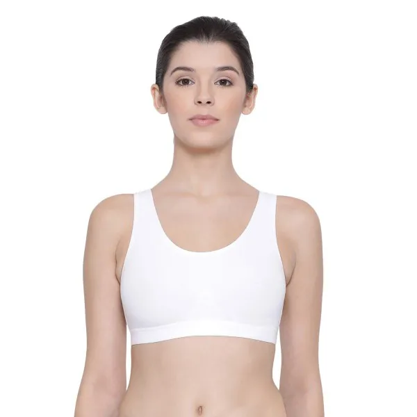 Buy Lux Lyra 531 Non Padded Sports Bra 30 White Online at Low Prices in  India at