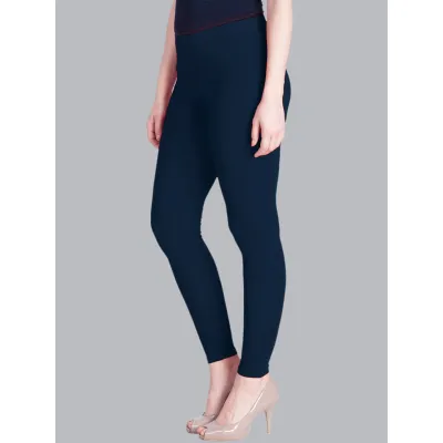 Buy Lux Lyra Ankle Length Legging L176 S. Blue Free Size Online at