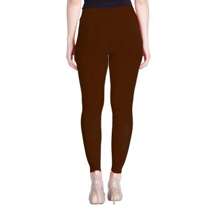 Lux Lyra Ankle Length Legging L32 Hot Chocolate Free Size