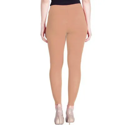 Lux Lyra Ankle Length Legging L48 Peach Free Size