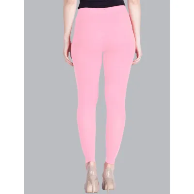 Lux Lyra Ankle Length Legging L98 Baby Pink Free Size